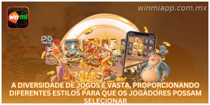Slots WINMIAPP com variedade de jogos, bônus e regras promocionais