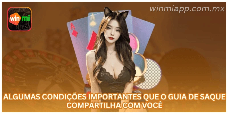 Suporte WINMIAPP para saque, comprovante e análise de retirada