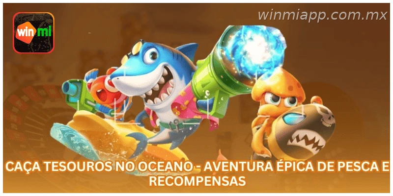 Caça Tesouros no Oceano - Aventura Épica de Pesca e Recompensas.