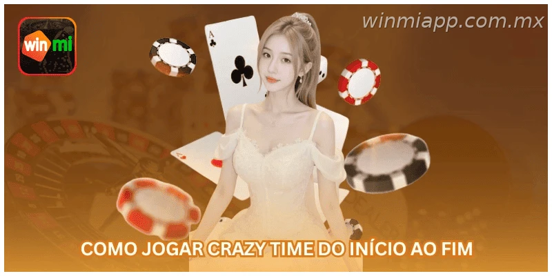Uso responsável de Crazy Time na WINMIAPP com limite de banca