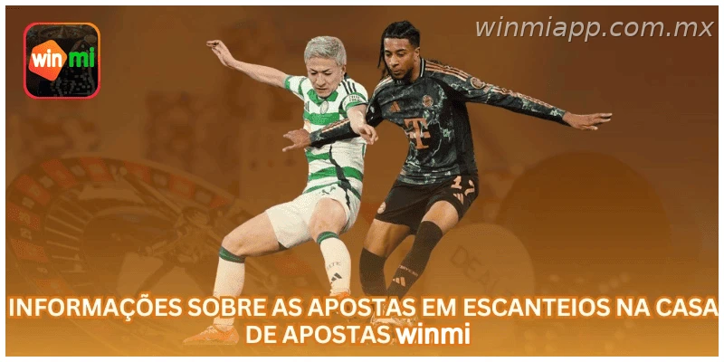 aposta em escanteios na WINMIAPP com regras, saldo em R$ e leitura da rodada