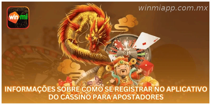 Bônus de boas-vindas WINMIAPP com rollover e regras de uso
