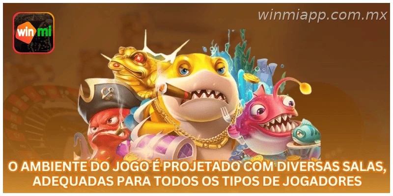 Salas de pesca WINMIAPP com bônus, alvos e controle de risco