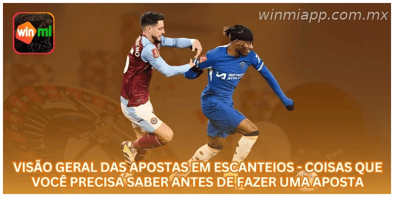 escanteios no futebol na WINMIAPP com regras, saldo em R$ e leitura da rodada